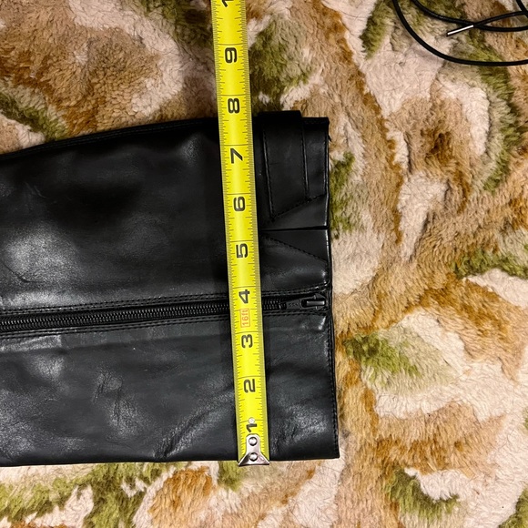 Black tall dressy leather boots. (Purchased at Browns) - Picture 7 of 7